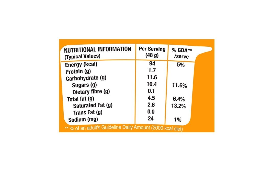 Kwality Walls So Alphonso Mango Only Pulp no Fiction   Cup  700 millilitre